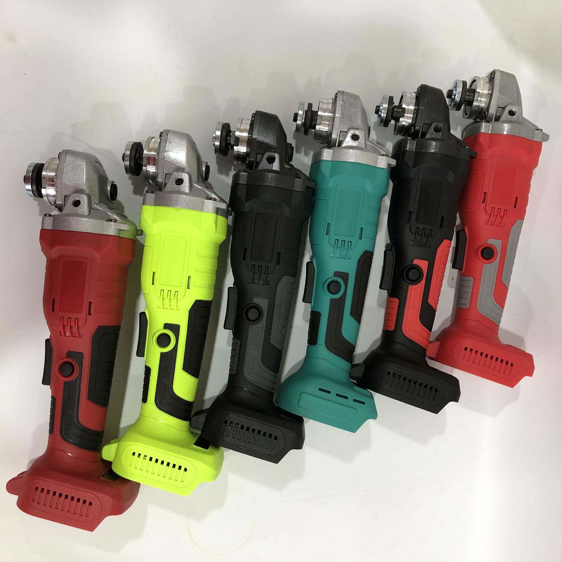 兵无刷裸机刃锂电充电式角磨机抛光无机磨机切割打机刷角向磨光机