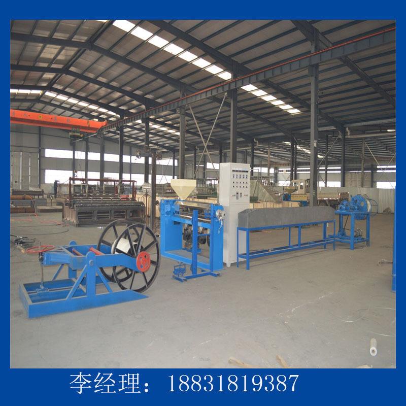 河北蓝鲸65型pvc铁丝包塑机金路机械JL-BS铝块加热升