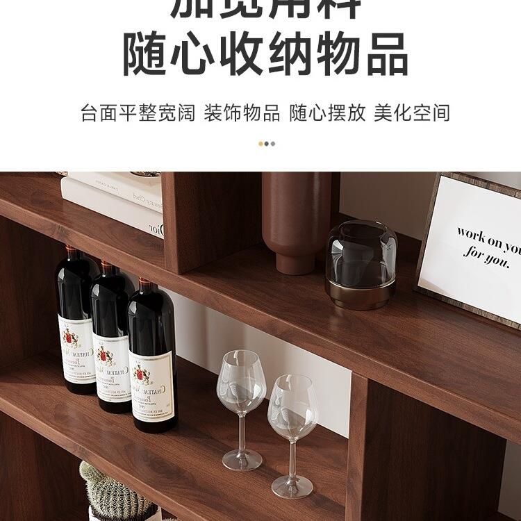 实木酒架墙上挂挂式物架创意装饰置餐厅客厅家F9775H85用红悬酒壁