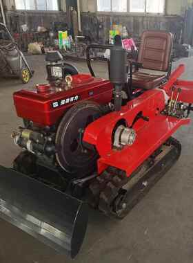 履带果园挖草机大马力果树施肥DGA小开沟机式多功能除旋耕机