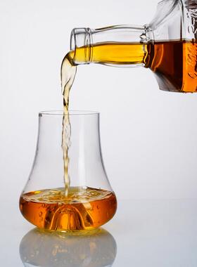 原装进口lucaris凹底水晶玻璃闻香杯麦卡伦威士忌杯品鉴杯 洋酒杯