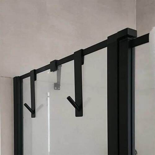 Stainless Steel Over Glass Door Shower Door Back淋浴门挂钩