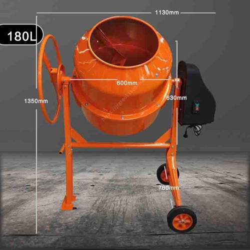 正品混凝土搅拌泥机小型家用水沙动石砂浆电 加厚，120L-300L,