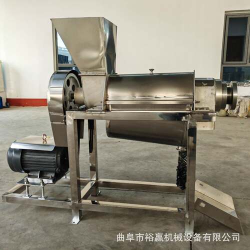 现货油柑果榨汁设备螺旋商用大蒜白菜榨汁机不锈钢果蔬打汁机