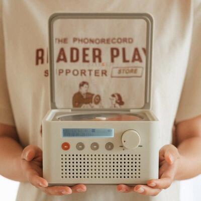 Syitren/赛塔林R200 CD插放机双向蓝牙立体声屏幕覆古独立音响