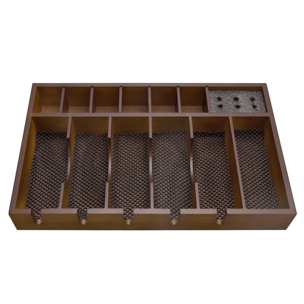 长方形现货木质收纳收纳美容工具