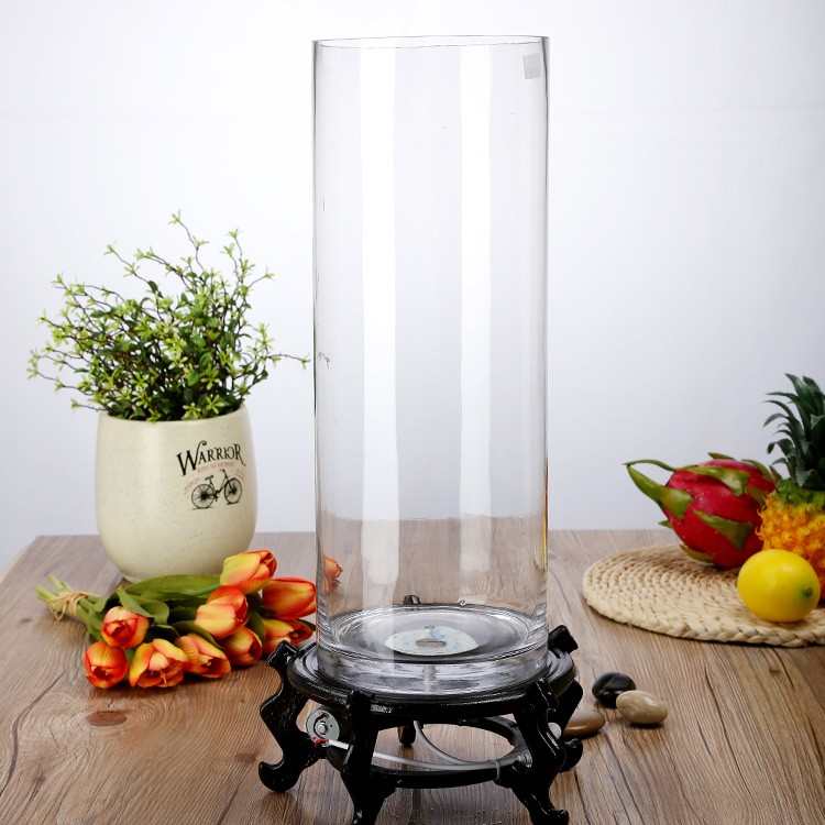 大号落地圆柱形玻璃鱼缸客厅加厚透明玻璃金鱼缸桌面充氧鱼缸造景