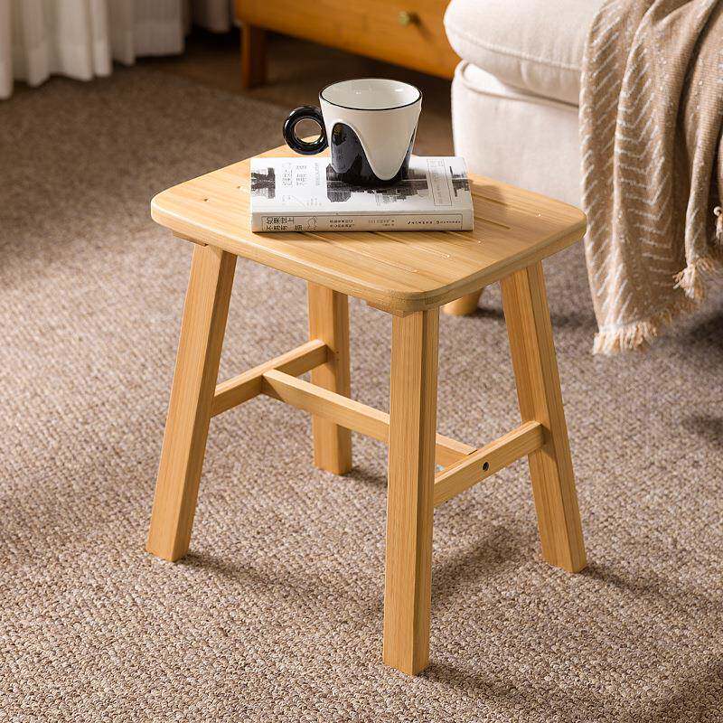 楠竹小圆凳小板凳小方凳儿童成人小凳子浴室客厅竹凳鞋凳换鞋凳子