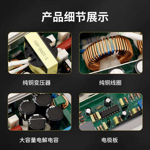 明伟开关电源MS-1000W-48V12V24V36V60V110V工控机电设备电机电源