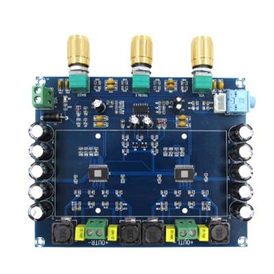 XH-M549 TPA3116D2数字功放板2.0双声道2*150W I立体声音调12-24V