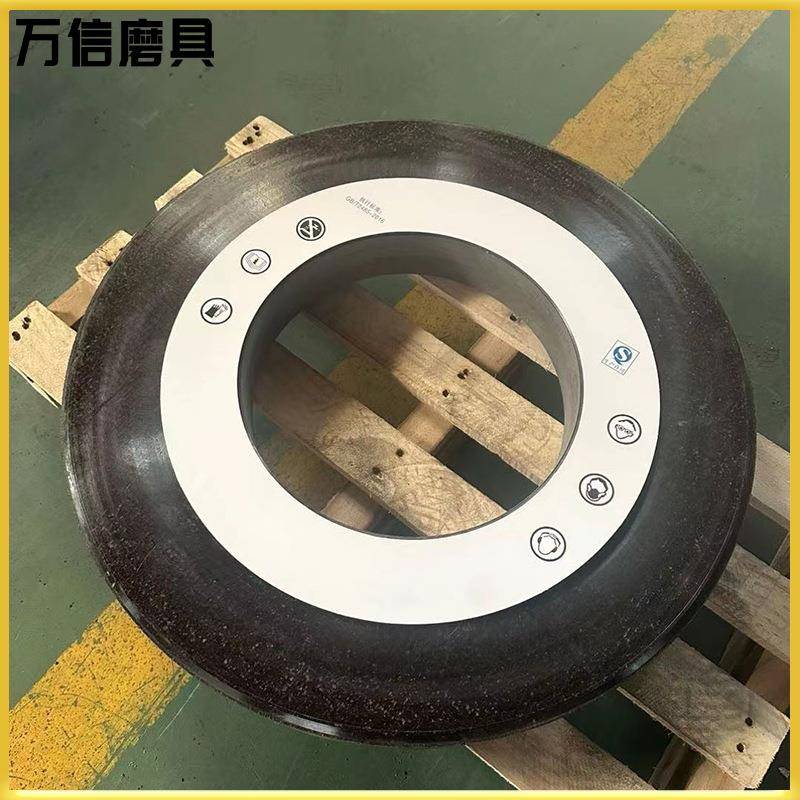 万信磨具 500/610*75*203 打磨圆钢方坯锆刚玉树脂重负荷砂轮厂家