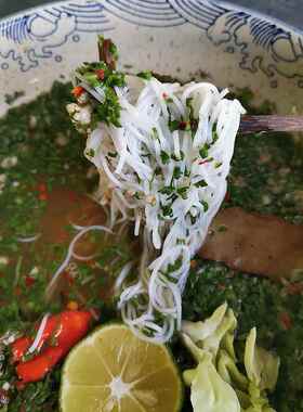 云南德宏 芒市傣味苦撒速食 新鲜撒撇米线 柠檬酸撒 撒苤真空袋装