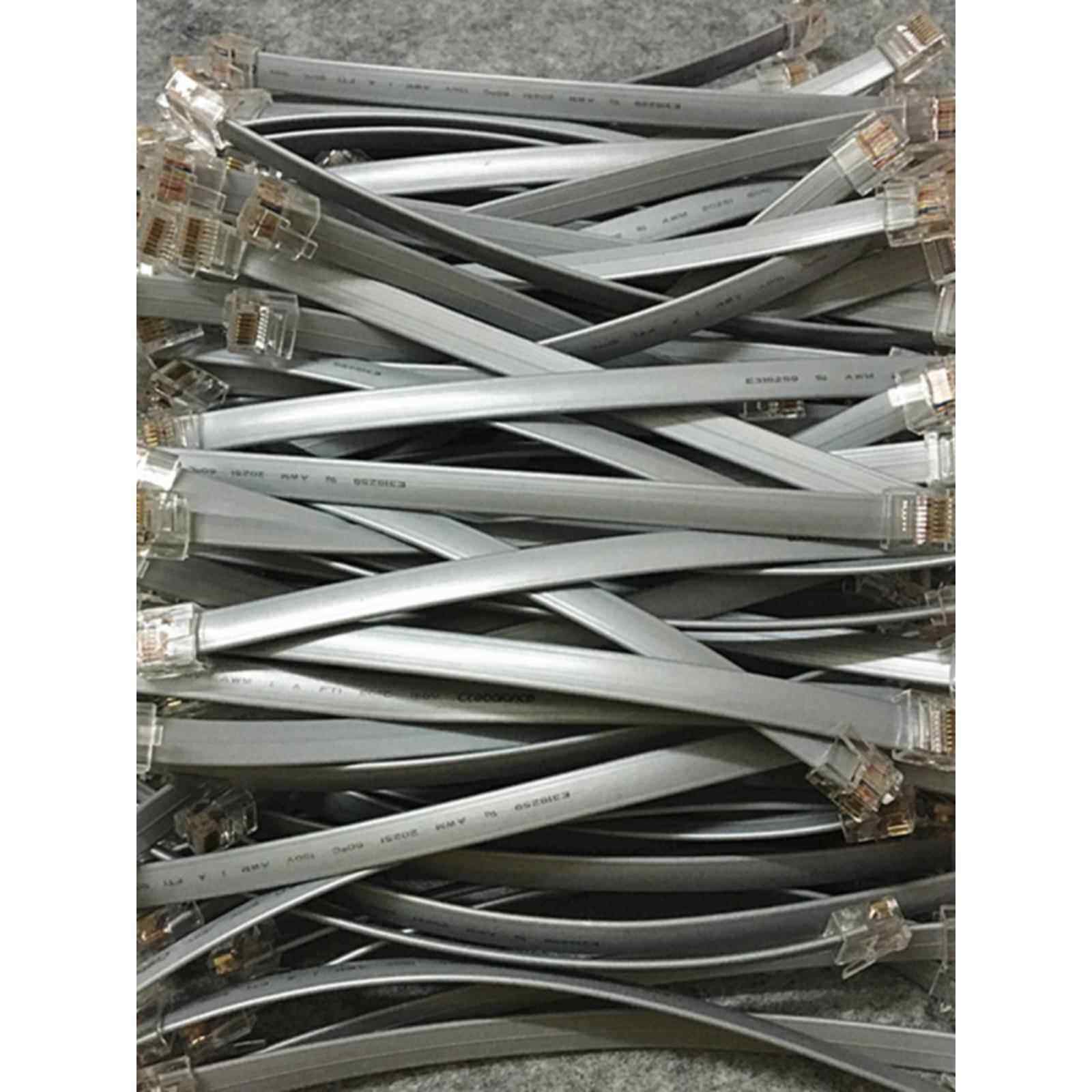 0.2米2米3米短成品网线超5五类网络跳线1米1m RJ45八芯扁平网线