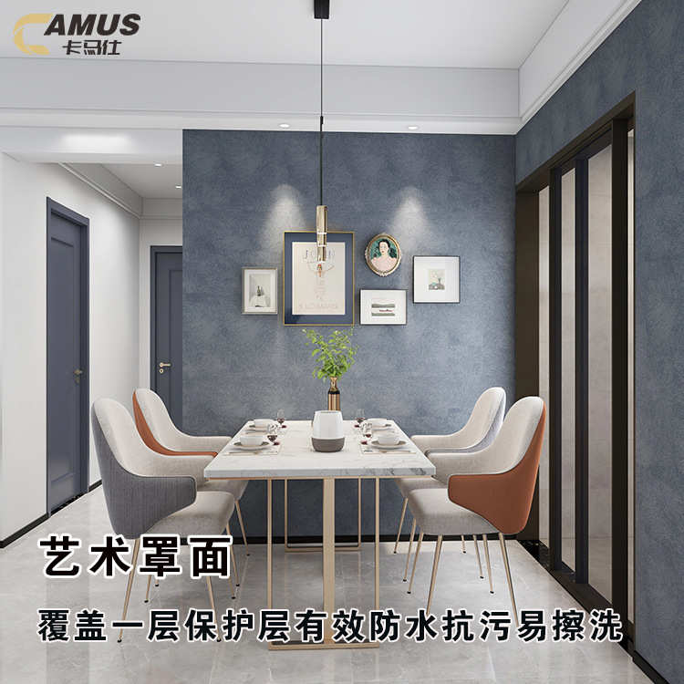 仕透明污墙面罩面艺术防水丝光保护漆防潮室内墙面水性涂料抗卡马