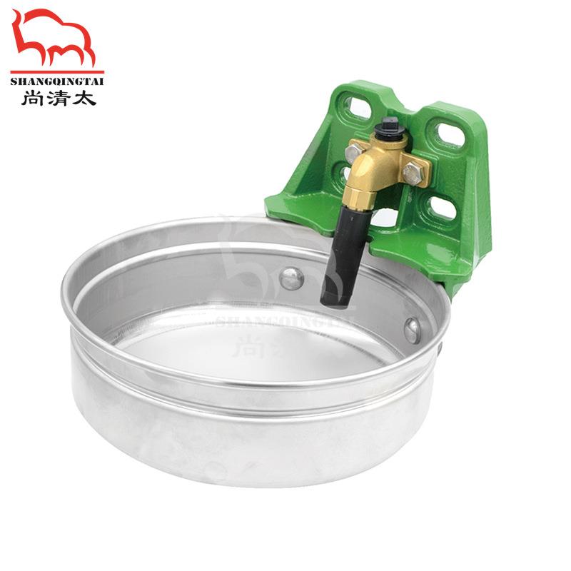 牛用饮水碗 牛舍饮水槽 不锈钢喝水器 饮水设备 畜牧养殖