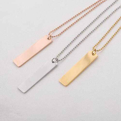 Necklace Women Men Chain Fashion Small Long Friendship Mens