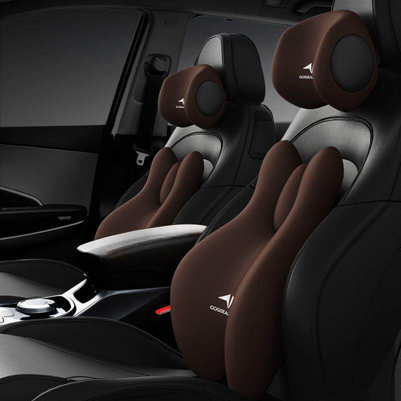 汽车腰靠腰枕电动按摩腰垫靠背护腰腰部支撑靠垫车用座椅腰托头枕