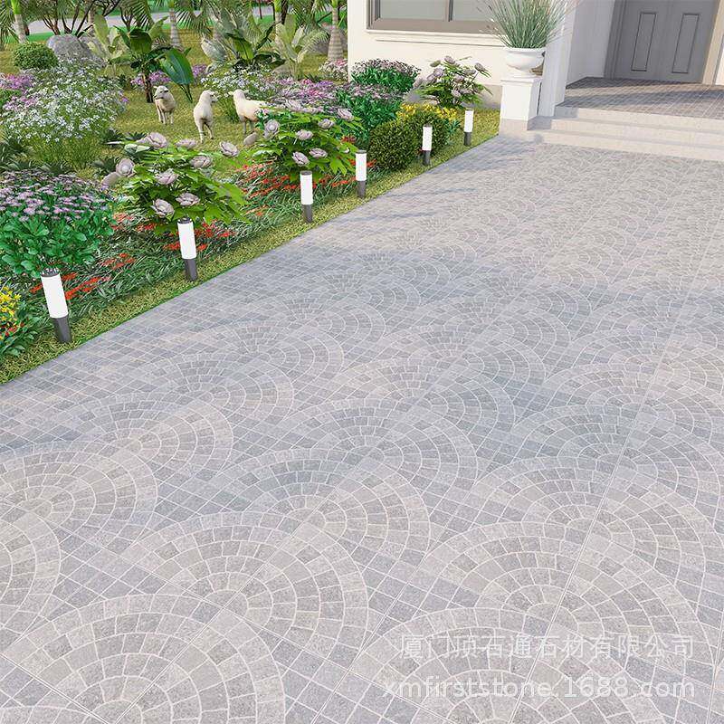 户外板拼花石地铺庭院509地砖院子墅别花园阳台卫生间防滑天然岩