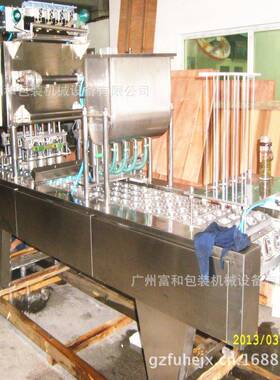 工厂定制果汁饮料灌装封口机矿泉水灌装封口一体机器设备