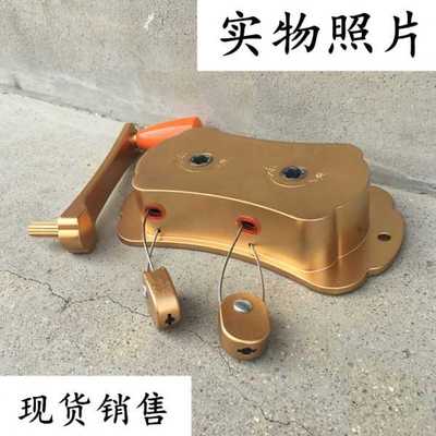 全套配件手摇升降晾衣架 配件加长滑轮器自动动改装凉衣架钢丝绳