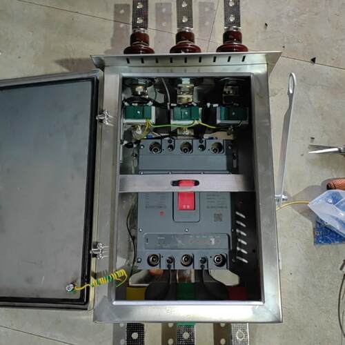 带互感器变压器负荷开关保护箱不锈钢材质柱上开关箱630A800A