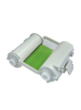 兼容MAX耗材宽幅彩贴机PM100标签贴纸CPM100HC标签打印机碳带色带