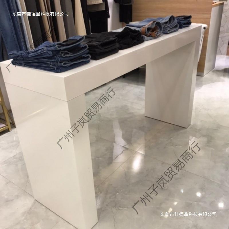 手机体验台服装店中岛展示桌品鉴台烤漆直播展台电脑展示台展柜子