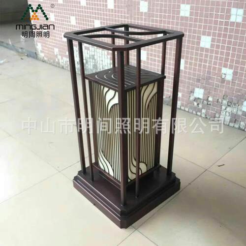 厂家现方形LED柱头灯户外照明别墅围墙小区庭院灯方形灯