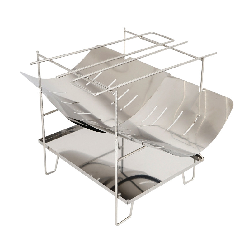 可折叠烧烤架收纳便携火炉焚火架