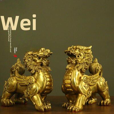 铜皮绣饰品对铜带来财富和宝藏皮绣翅膀比丘飞客厅办公室开幕礼物