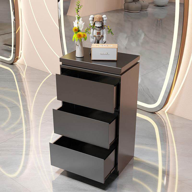 美20205022发剪店专用不锈钢收发柜现代简物约风格储柜理发工具纳