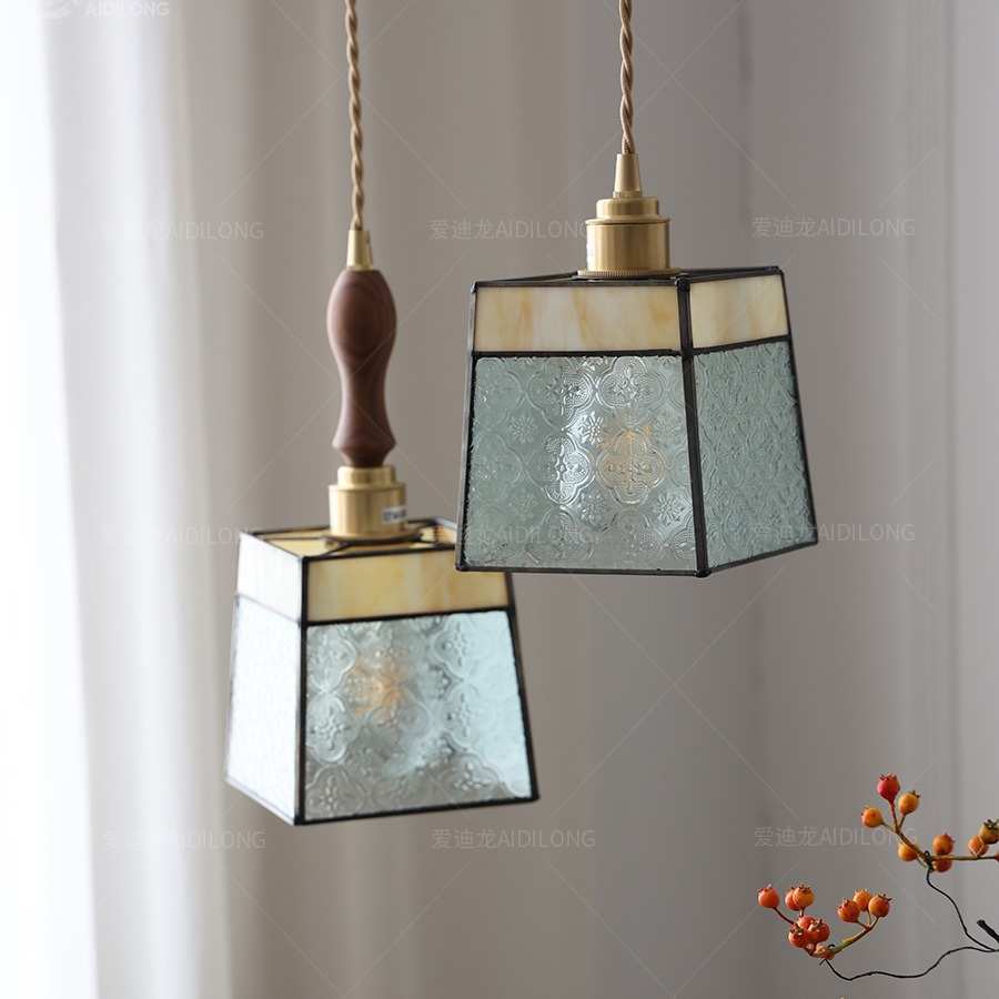 新中式老上海复古怀旧床头吧台橱窗日式民宿过道飘窗咖啡厅吊灯