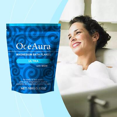 OCEAURA Magnesium Bath Salt Tablets - Daily Cleansing, Nouri