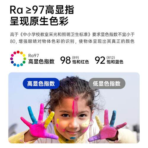 佛山照明led三防吸顶灯Ra97护眼卧室灯现代简约客厅灯阳台房间