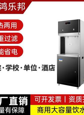鸿乐邦商用净水器办公室水机学校工厂立式一体商务直饮电加热