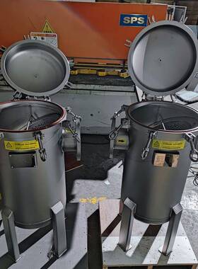 不锈钢大流量篮式过滤器DN125管道预处理过滤可选304316L材质