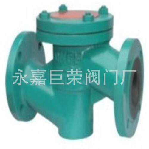 304 不锈钢材质  H41J-10P DN125 升降式衬胶止回阀  长期供应