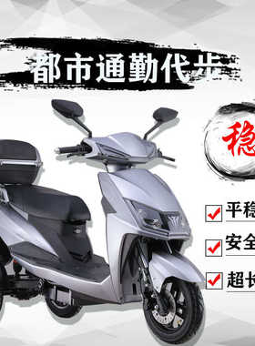 电动三轮车小型 男女时尚家用接送孩子日常代步摩托车可上牌96v