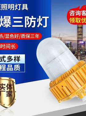 LED三防灯标准款U形支架仓库车间防爆三防灯户外led防爆灯