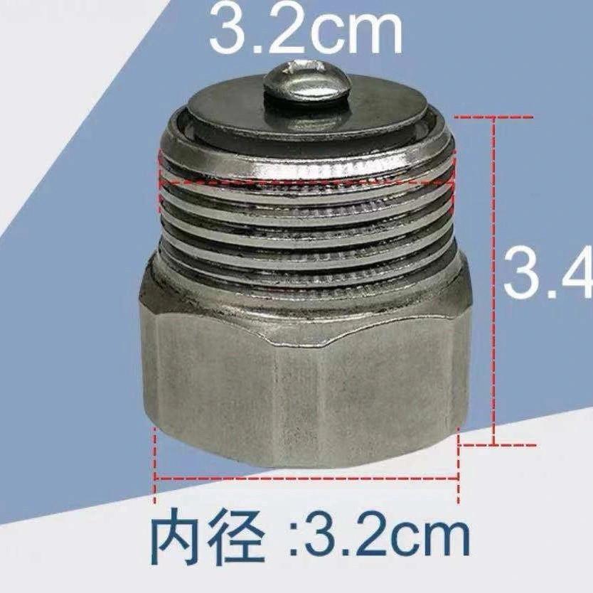 止回阀1寸不锈钢内外丝泵用dn25单向逆止防倒流带弹簧进水阀门