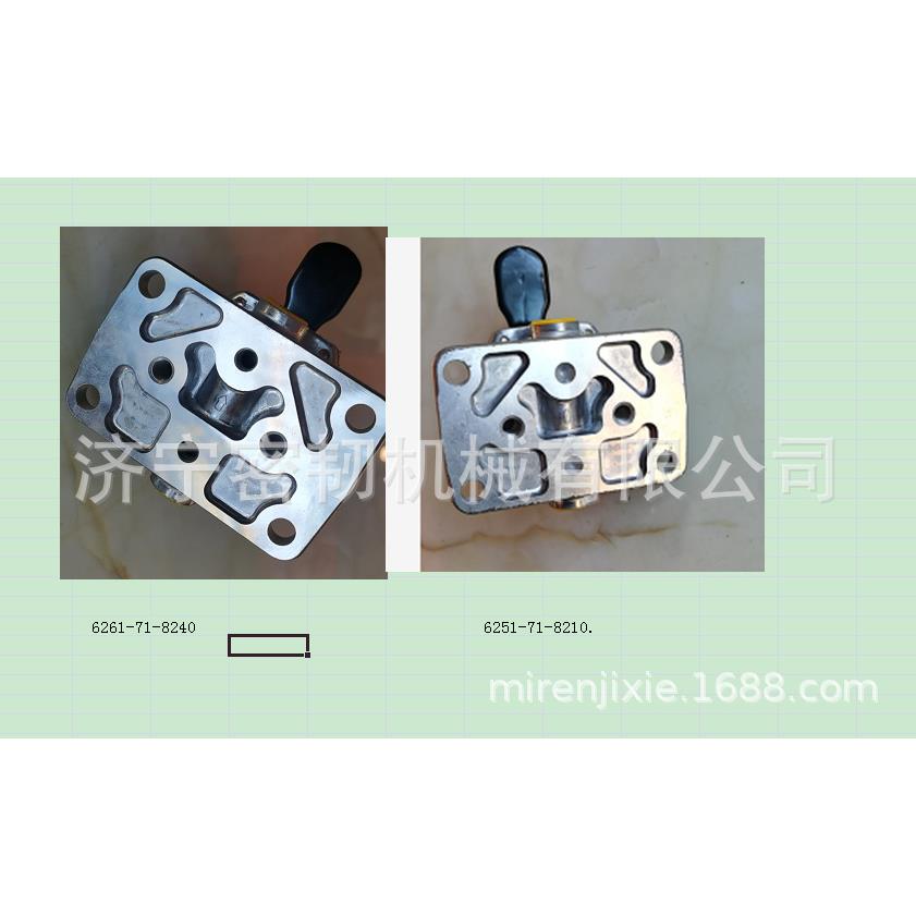 发动机全车配件6D125/6D155/PC200手油泵输油泵6261-71-8240