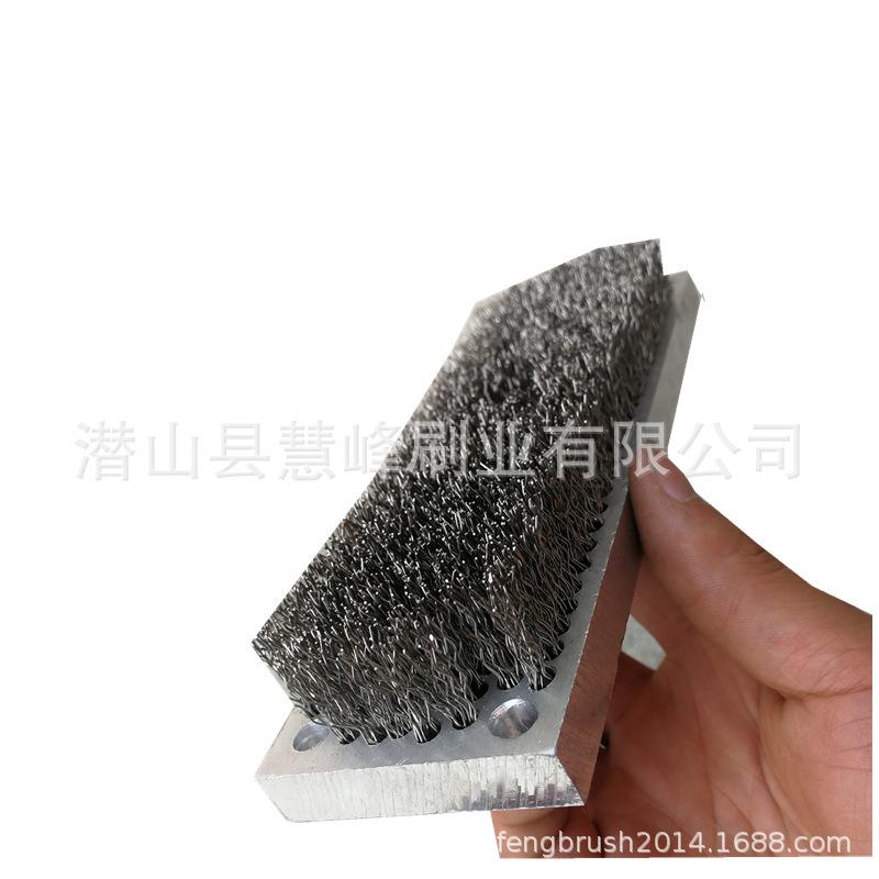 不锈钢丝清洁刷抛光刷/工业毛刷条/耐高温耐磨条刷 尼龙丝条刷图片