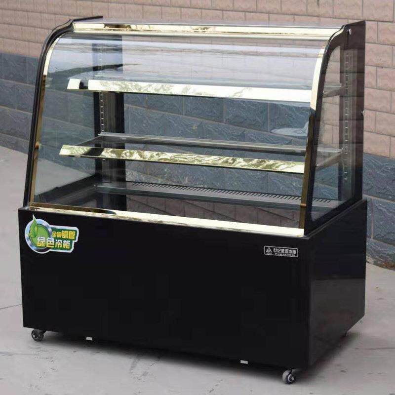 台式弧面直角蛋糕柜冷藏展示柜甜品保鲜柜水果饮料风冷冷藏柜冰柜