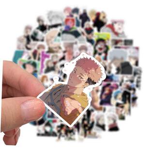50 Pcs Jujutsu Kaisen Anime Stickers Gojo Satoru Sticker