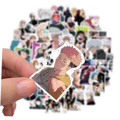 50 Pcs Jujutsu Kaisen Anime Stickers Gojo Satoru Sticker