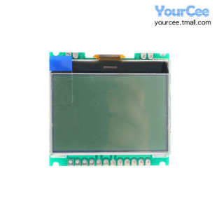 3.3V 白底黑字 COG液晶屏模塊 SPI接口 分辨率128 12864G