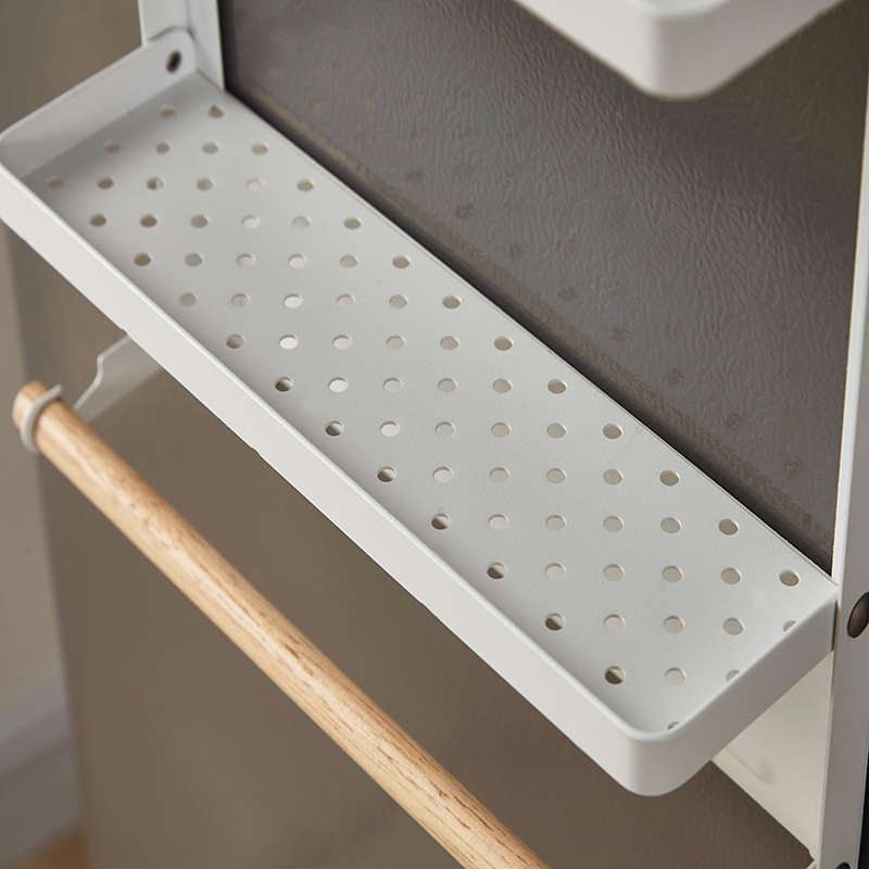 铁艺小号冰箱挂架创意厨房用品折叠收纳架展示架多功能磁吸置物架