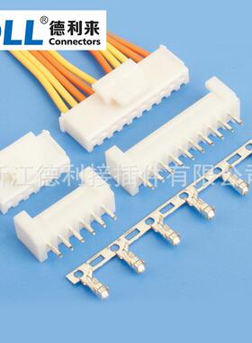 XHB HX25002 线束用条形连接器TJC3C 2.5MM 接插件 接线端子