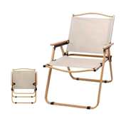 便携克米特折叠靠背椅户外休闲椅子写生钓鱼沙滩椅露营烧烤椅加厚