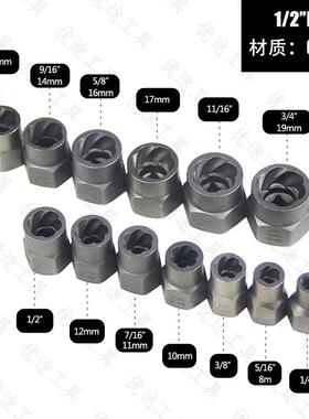 牙反螺旋防滑筒损生锈滑牙螺母螺栓螺反钉轮胎套受35395螺丝专用